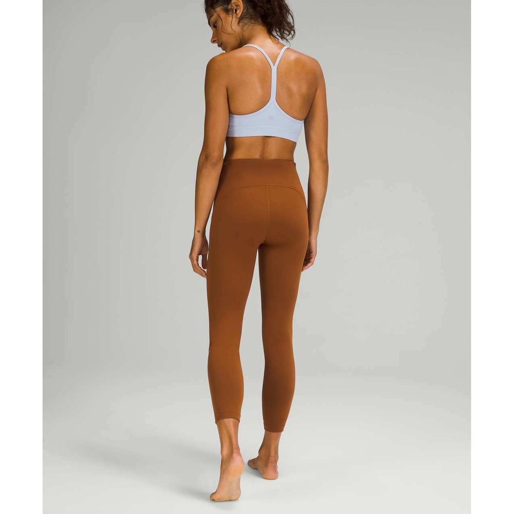 Lululemon Instill High-Rise Tight 25 Women's Size 0 Copper Brown Yoga Athleisure